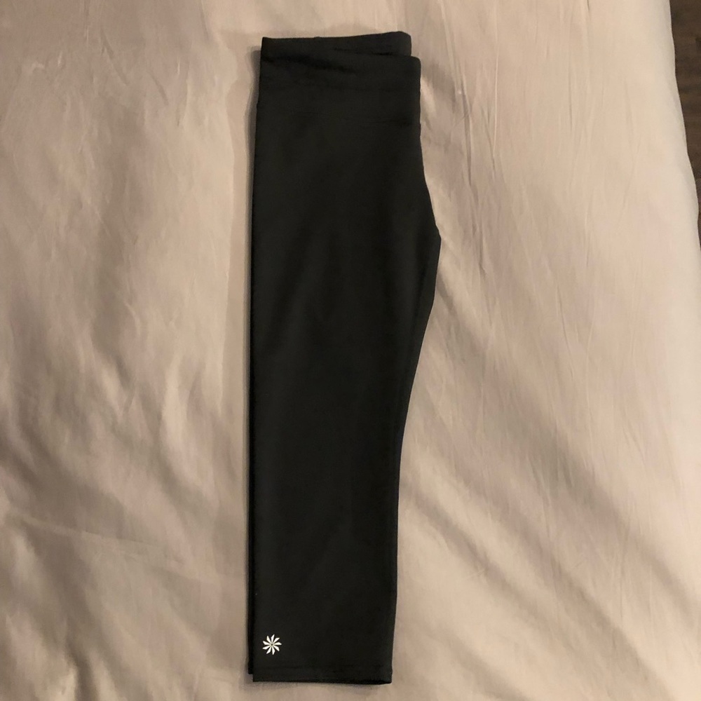 Atletha Black Crop Pants Size Medium